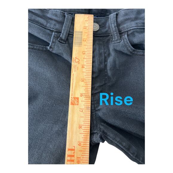 American Eagle Next Level Stretch Skinny Jeans Black Size 6 Regular Women’s - Picture 8 of 9